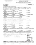 Đề thi chính thức Kỳ thi THPT quốc gia năm 2018 môn: Hóa học – Bộ GD&ĐT