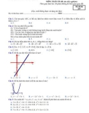 Đề thi KSCL môn Toán 10 năm 2019-2020 có đáp án - Trường THPT Lý Nhân Tông (Lần 1)