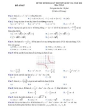 Đề thi minh họa THPT Quốc gia năm 2018 môn Toán - Mã đề 017