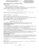 ĐÁP ÁN VÀ ĐỀ THI THỬ ĐẠI HỌC MÔN TOÁN - TRƯỜNG THPT NGUYỄN HUỆ -ĐẮK LẮK - ĐỀ SỐ 29
