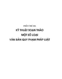 Kỹ thuật xây dựng và ban hành văn bản: Phần 2 - TS. Lưu Kiếm Thanh