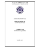 Bài giảng Kiến thức thông tin - ThS. Trương Đại Lượng