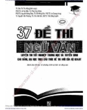 37 đề thi ngữ văn: phần 1