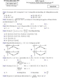 Đề thi KSCL môn Toán lớp 10 năm 2021-2022 có đáp án (Lần 1) - Trường THPT Trần Phú (Mã đề 101)