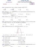 Đề kiểm tra giữa HK1 môn Toán 10 năm 2019-2020 - Trường THPT Yên Phong 1