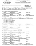 Đề thi thử tốt nghiệp THPT môn Hóa học năm 2023 có đáp án - Sở GD&ĐT Cà Mau