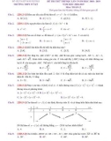 Đề thi thử THPT Quốc gia môn Toán năm 2019 có đáp án - Trường THPT Tứ Kỳ (Lần 1)