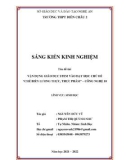 Sáng kiến kinh nghiệm THPT: Thiết kế chủ đề giáo dục STEM trong dạy học phần chế biến lương thực, thực phẩm, Công nghệ 10 - THPT