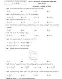 Đề ôn tập tốt nghiệp THPT môn Toán năm 2020 - Sở GD&ĐT Khánh Hòa - Đề số 9