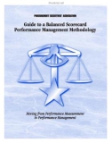 Guide to a Balanced Scorecard Performance Management Methodology