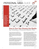 PERSONAL MBA GUIDE: How to Turn Your Dreams Into Reality