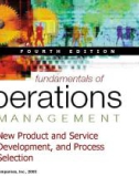 Lecture Fundamentals of operations management (4/e): Chapter 3 - Davis, Aquilano, Chase