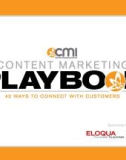 CONTENT MARKETING PLAYBOOK 42 WAYS TO CONNECT WITH CUSTOMERS