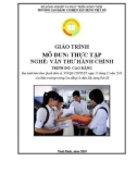 Giáo trình Thực tập (Nghề: Văn thư hành chính - Cao đẳng) - Trường Cao đẳng Cơ điện Xây dựng Việt Xô