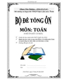 Bộ đề tổng ôn THPT Quốc gia 2019 môn Toán