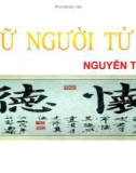 Bài giảng Chữ người tử tù - Nguyễn Tuân