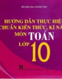 Chuẩn kiến thức - Kĩ năng Toán 10