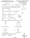 Bài kiểm tra tập trung môn Toán 12 năm 2019-2020 - Trường THPT Quang Trung (Bài kiểm tra số 2)