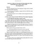 Giáo trình Công tác văn thư trong cơ quan quản lý hành chính (Nghề: Kế toán tin học - Trung cấp): Phần 2 - Trường Cao đẳng Cơ điện Xây dựng Việt Xô