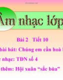 Bài giảng bài 3: Tập đọc nhạc: TĐN số 4 - Âm nhạc 7 - GV: T.K.Ngân