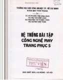 Giáo trình Hệ thống bài tập Công nghệ may trang phục 5