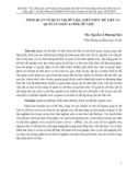 Tổng quan về quản trị dữ liệu, kiến thức dữ liệu và quản lý chất lượng dữ liệu