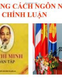 Bài giảng Ngữ văn 11: Bình Ngô đại cáo - Nguyễn Trãi