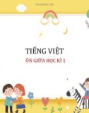 Bài giảng môn Tiếng Việt lớp 3 năm học 2021-2022 - Tuần 9: Ôn tập giữa học kì 1 - Tiết 4 (Trường Tiểu học Thạch Bàn B)