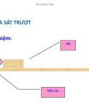 Bài giảng Lực ma sát - Lực ma sát trượt, lực ma sát lăn