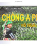 Bài giảng Ngữ văn 12: Vợ chồng A Phủ