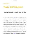 Kiến thức lớp 12 Thuốc –LỖ TẤN-phần9