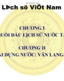 Bài giảng điện tử môn lịch sử: Ôn tập lịch sử Việt Nam