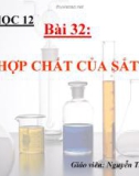 Bài giảng Hóa học 12 bài 32: Hợp chất của sắt