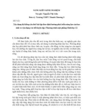 Sáng kiến kinh nghiệm THPT: Xây dựng hệ thống câu hỏi/ bài tập theo định hướng phát triển năng lực của học sinh và vận dụng vào tiết luyện tập: Phương trình mặt phẳng-Hình học 12