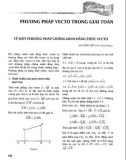 Phương pháp Vectơ trong giải Toán hình học