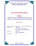 Sáng kiến kinh nghiệm THPT: Một số kỹ thuật lập trình cơ bản giúp đạt hiệu quả cao trong bồi dưỡng học sinh giỏi