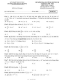 Đề kiểm tra 1 tiết chương 3 Giải tích 12 năm học 2018-2019 có đáp án - Trường THP Đoàn Thượng