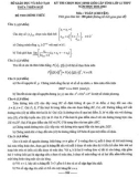 Đề thi học sinh giỏi cấp tỉnh môn Toán lớp 12 năm 2022-2023 - Sở GD&ĐT Thừa Thiên Huế