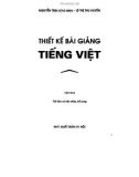 Thiết kế bài giảng Tiếng Việt 1 (Tập 2): Phần 1 - Nguyễn Trại (chủ biên)