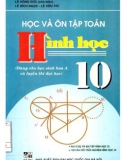 học và ôn tập toán hình học 10 (in lần thứ 2): phần 1