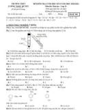 Đề thi học kì 2 môn Hóa học lớp 11 năm 2020-2021 có đáp án - Trường THPT Lương Ngọc Quyến