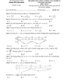 Đề kiểm tra chất lượng môn Toán 12 năm 2019-2020 có đáp án - Trường THPT Hàn Thuyên (Lần 1)