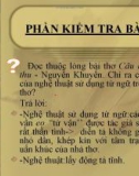 Bài giảng Ngữ văn 11: Thương vợ - Trần Tế Xương