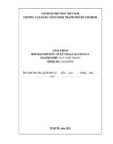 Giáo trình Vẽ kỹ thuật ngành may (Ngành May thời trang – Trình độ Cao đẳng) - Trường CĐ Kinh tế - Kỹ thuật Vinatex TP. HCM (2021)