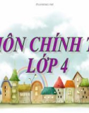 Bài giảng môn Tiếng Việt lớp 4 năm học 2020-2021 - Tuần 8: Chính tả Trung thu độc lập (Trường Tiểu học Thạch Bàn B)