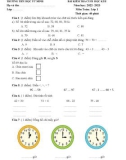 Đề thi học kì 2 môn Toán lớp 1 năm 2022-2023 có đáp án - Trường Tiểu học Tứ Minh, Hải Dương