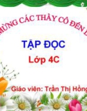 Bài giảng môn Tiếng Việt lớp 4 năm học 2020-2021 - Tuần 11: Tập đọc Ông trạng thả diều (Trường Tiểu học Thạch Bàn B)