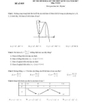 Đề thi minh họa kỳ thi THPT Quốc gia năm 2017 môn Toán - Đề số 019