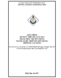 Giáo trình Thiết kế, cắt, may trang phục truyền thống (Nghề: Thiết kế thời trang - Cao đẳng) - Trường Cao đẳng nghề Đồng Tháp