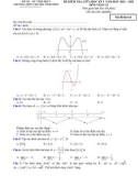 Đề kiểm tra giữa học kì 1 môn Toán lớp 12 năm 2021-2022 có đáp án - Trường THPT Chuyên Vĩnh Phúc